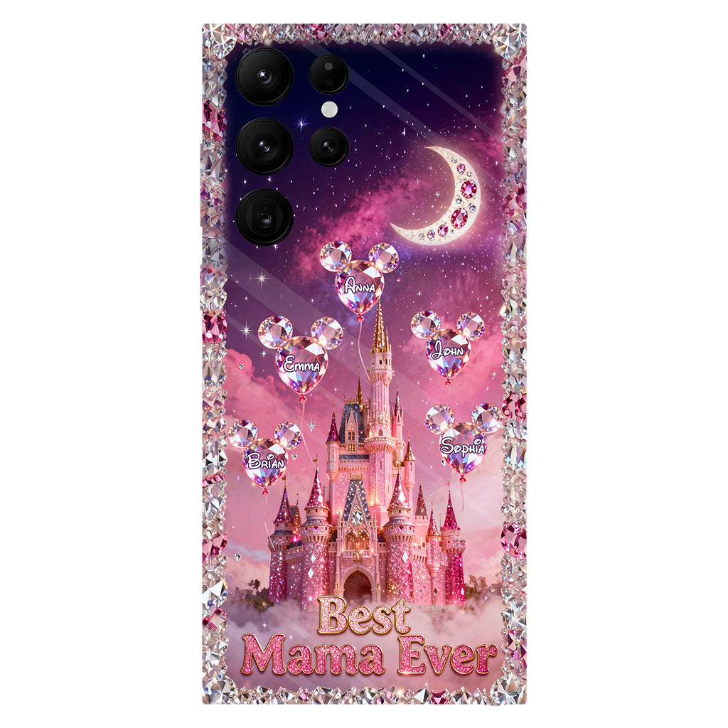 Disney Mama - Personalized Dream Trip Clear Phone Case