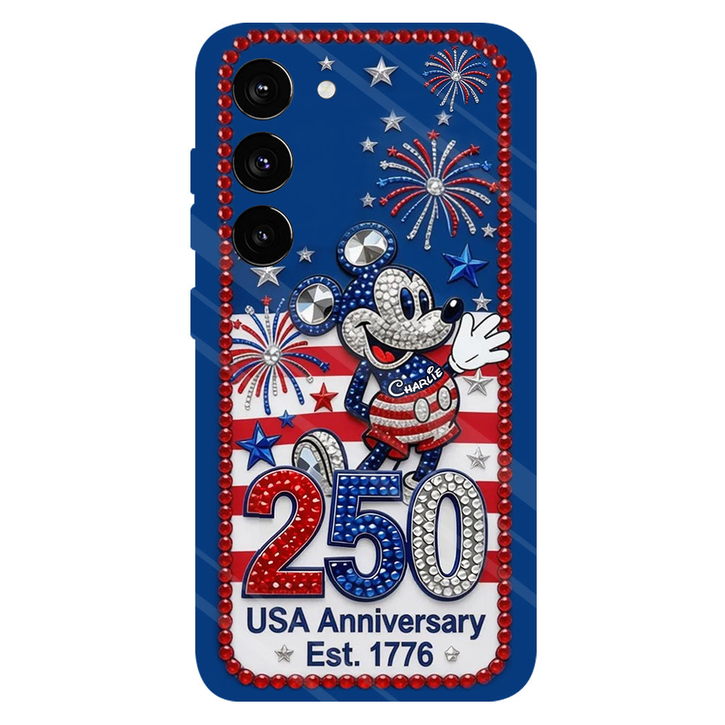 250 Anniversary - Personalized Mouse Full Print Phone Case