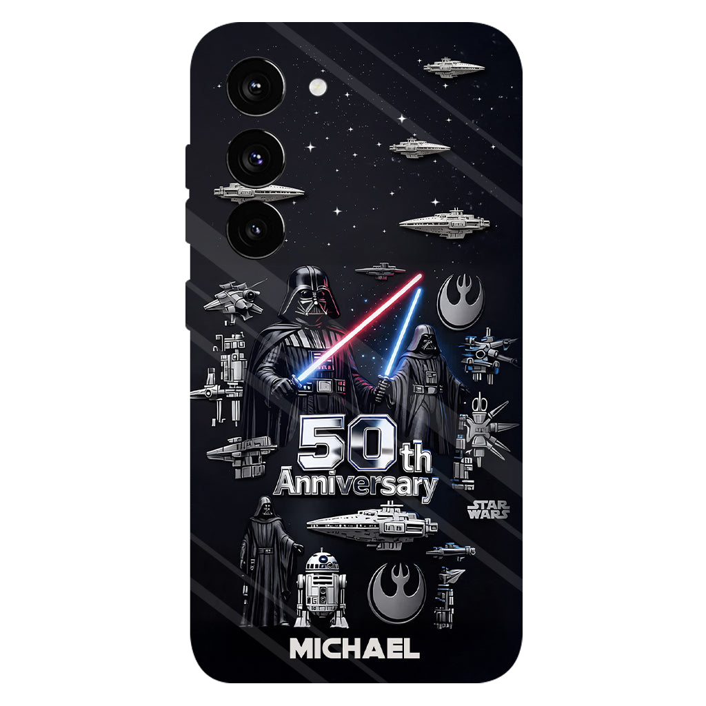 Wonder Stars - Personalized The Force Full Print Phone Case