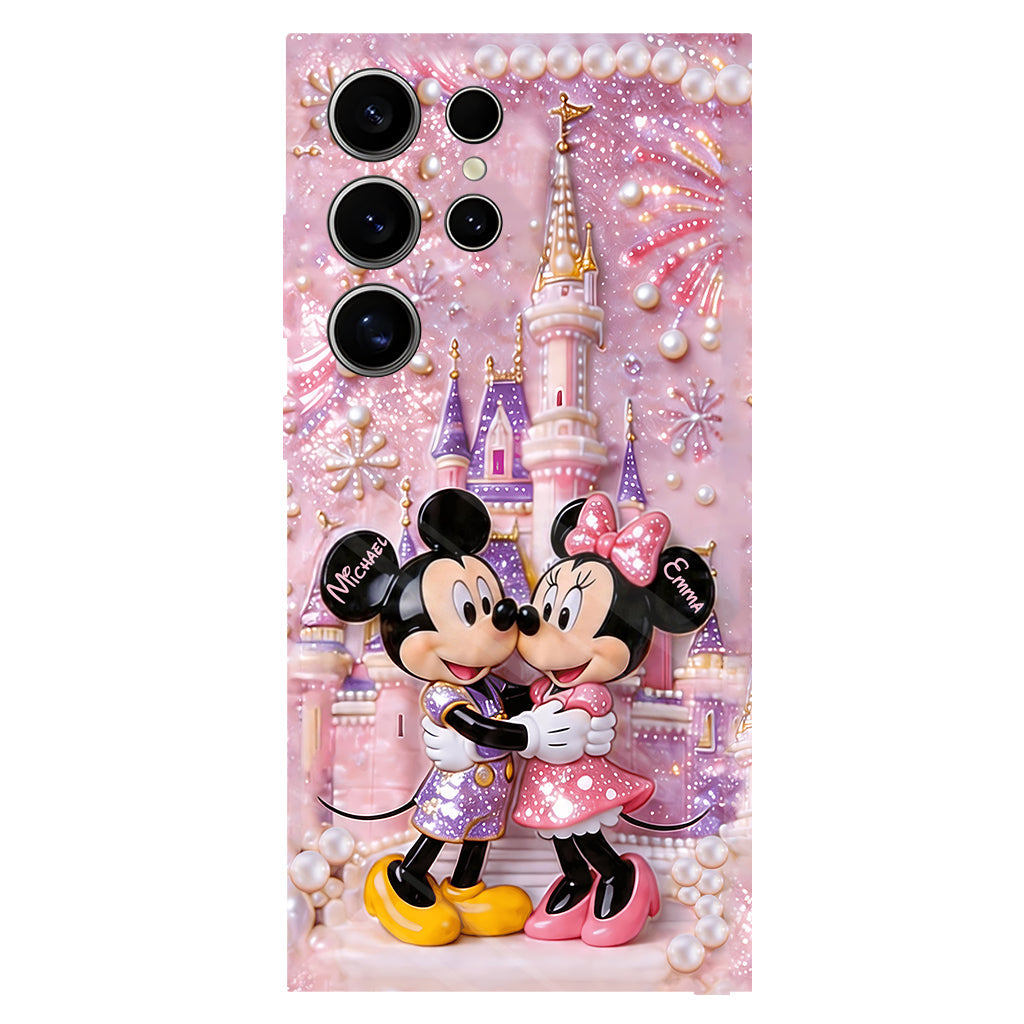 Cartoon Mouse Lovers Gift - Personalized Dream Trip Full Print Phone Case
