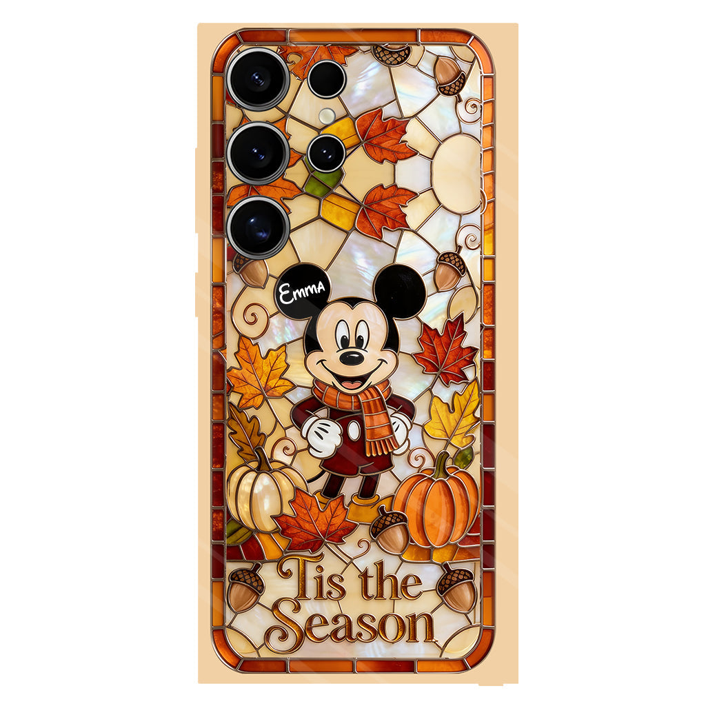Autumn Cartoon Character - Personalized Mouse Full Print Phone Case