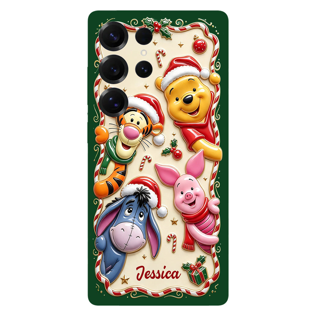 The Best Time Of The Year - Personalized Yellow Bear Full Print Phone Case