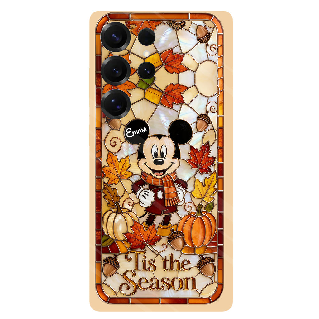 Autumn Cartoon Character - Personalized Mouse Full Print Phone Case