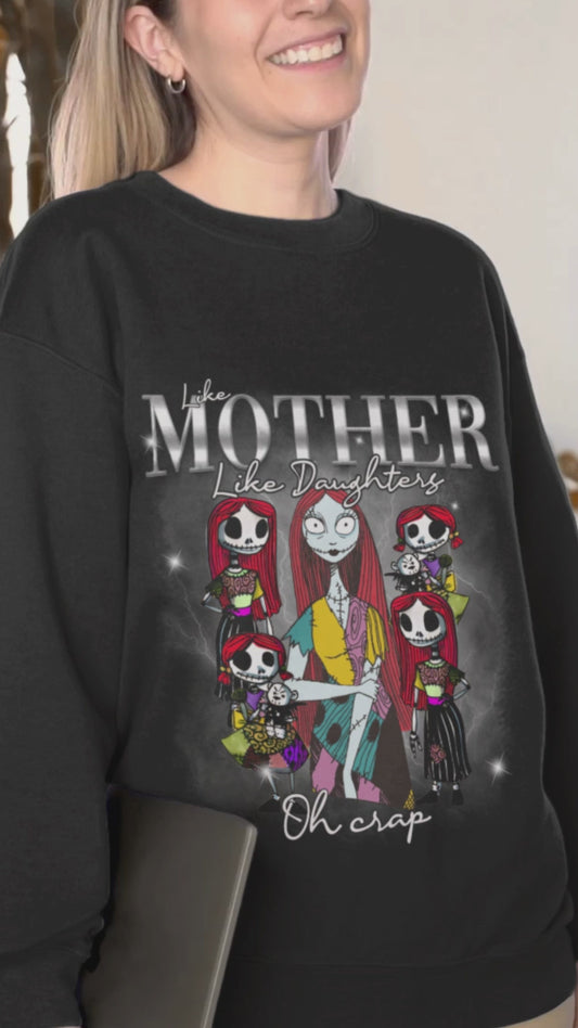 Like Mother Father Like Son Daughter Oh - Personalized Mother T-shirt And Hoodie