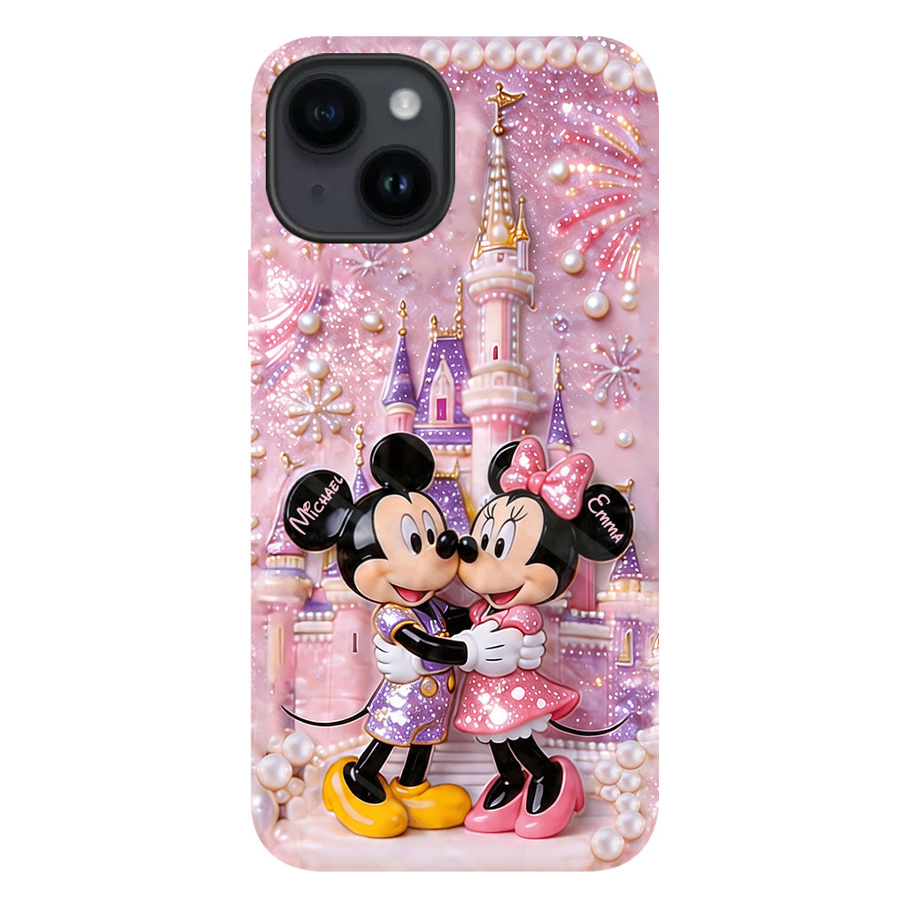 Cartoon Mouse Lovers Gift - Personalized Dream Trip Full Print Phone Case