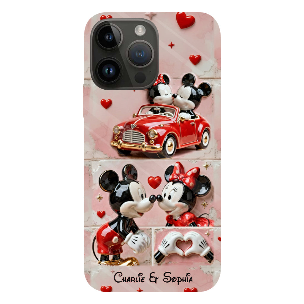 Happily Ever After - Personalized Mouse Full Print Phone Case
