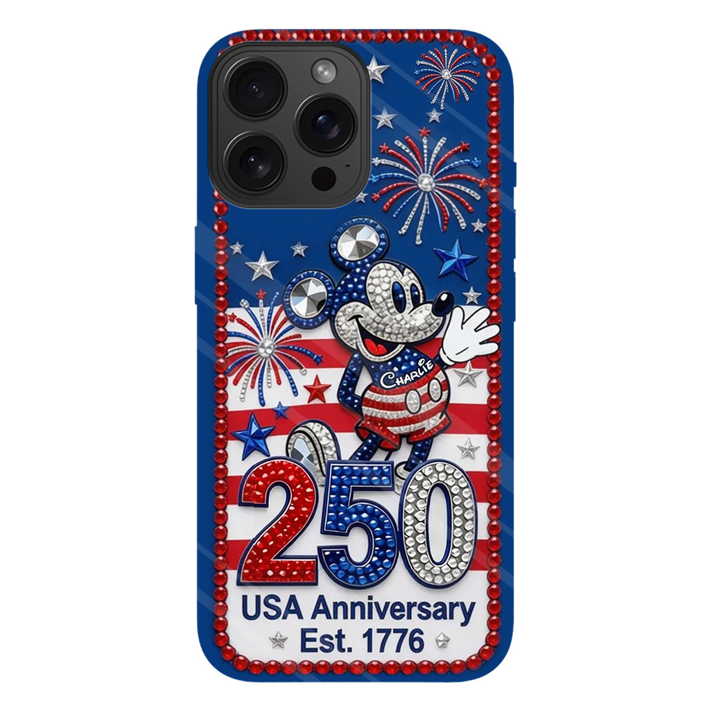 250 Anniversary - Personalized Mouse Full Print Phone Case