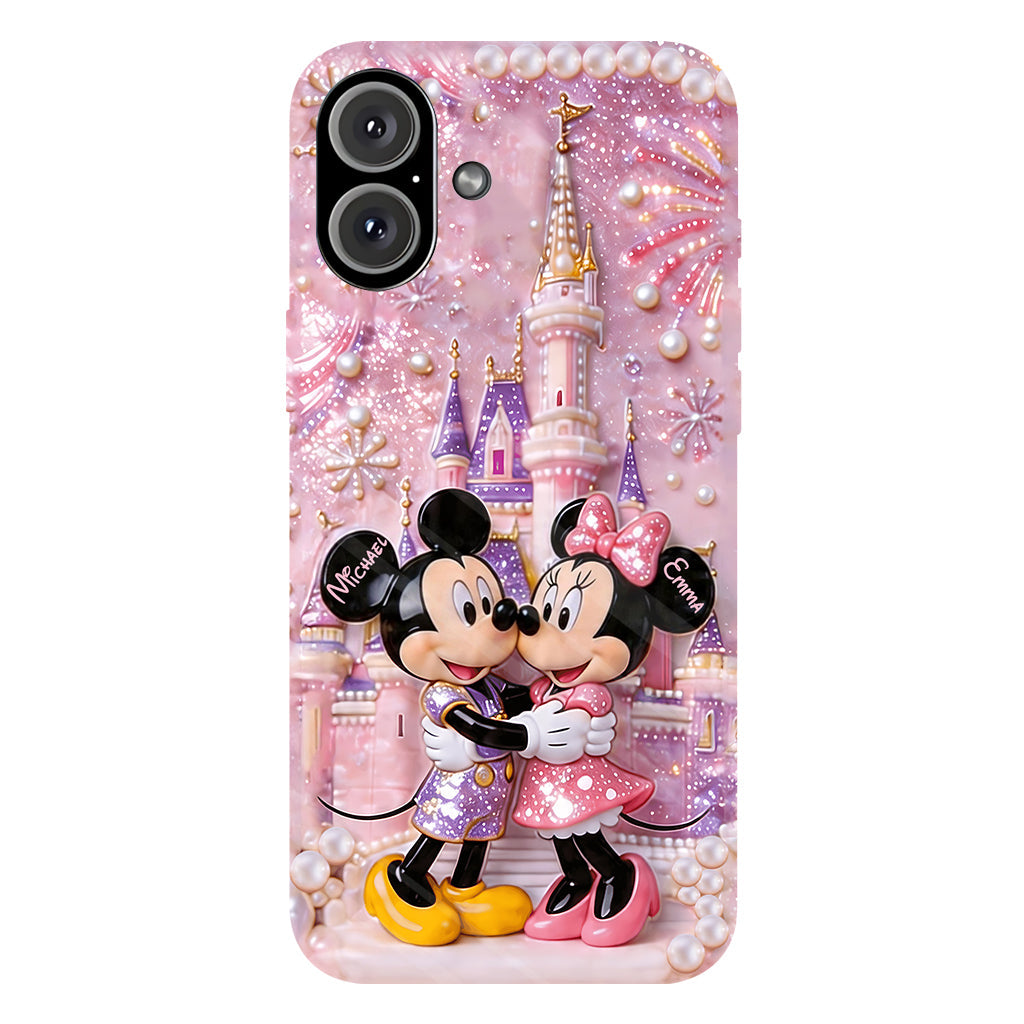 Cartoon Mouse Lovers Gift - Personalized Dream Trip Full Print Phone Case