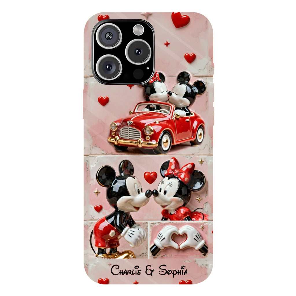 Happily Ever After - Personalized Mouse Full Print Phone Case