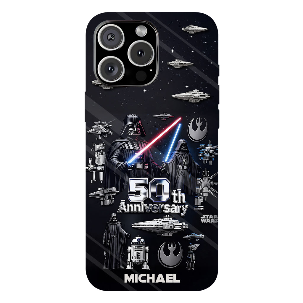 Wonder Stars - Personalized The Force Full Print Phone Case