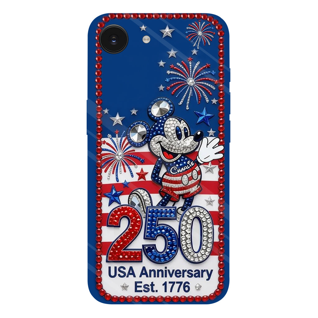 250 Anniversary - Personalized Mouse Full Print Phone Case