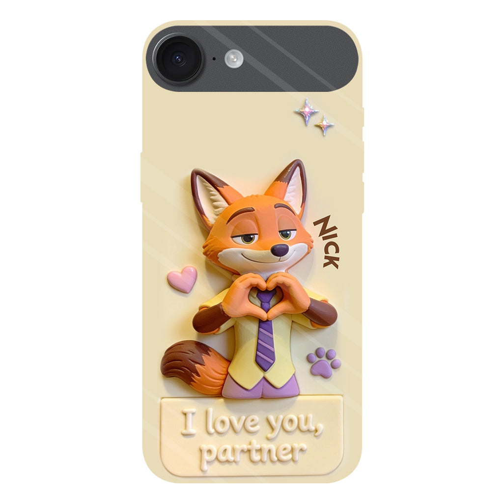 I Love You - Personalized Couple Full Print Phone Case