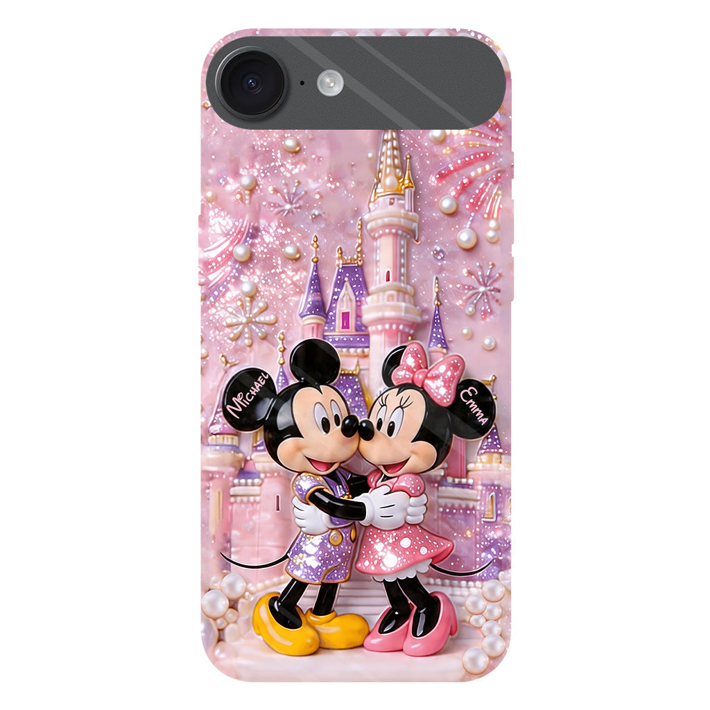 Cartoon Mouse Lovers Gift - Personalized Dream Trip Full Print Phone Case