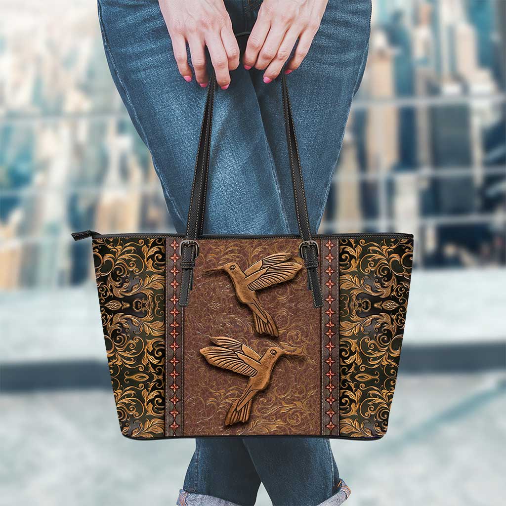 Hummingbirds Hummingbird Leather Bag 0622