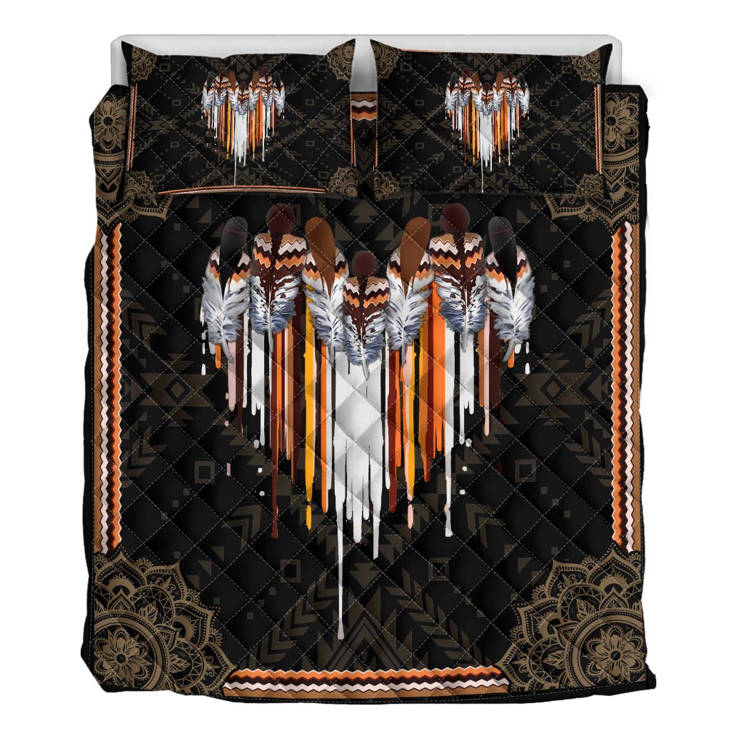 Native American American Indian Quilt Set 0622