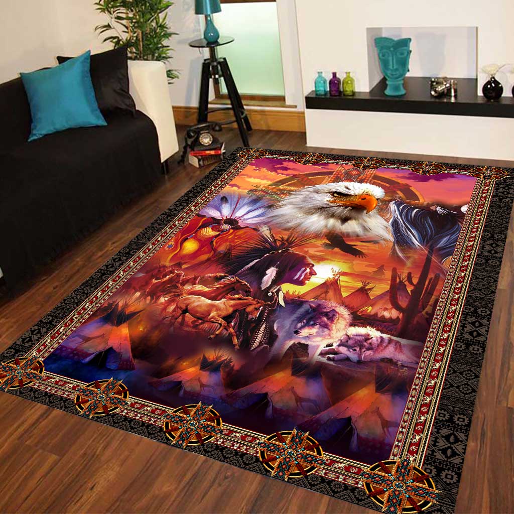 Native American American Indian Rug 0622
