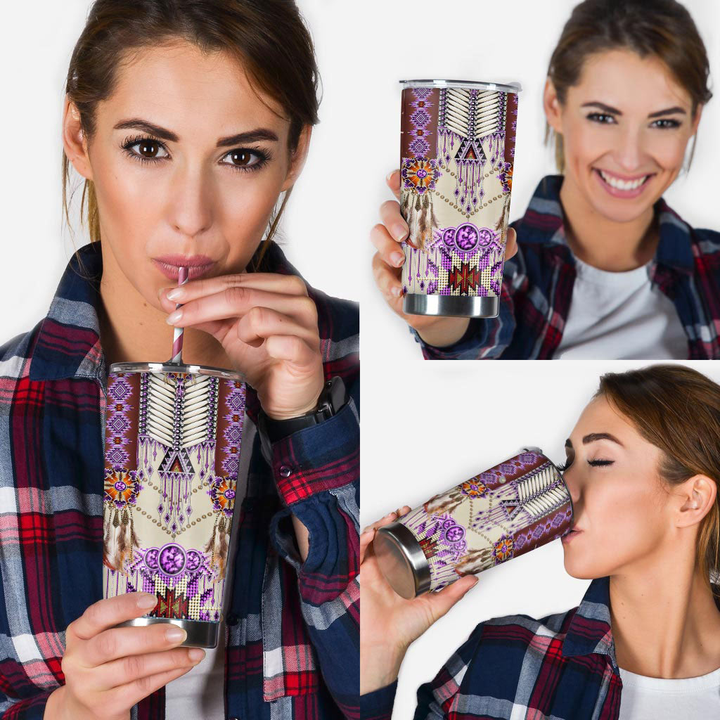 Native Pattern American Indian Tumbler 0622