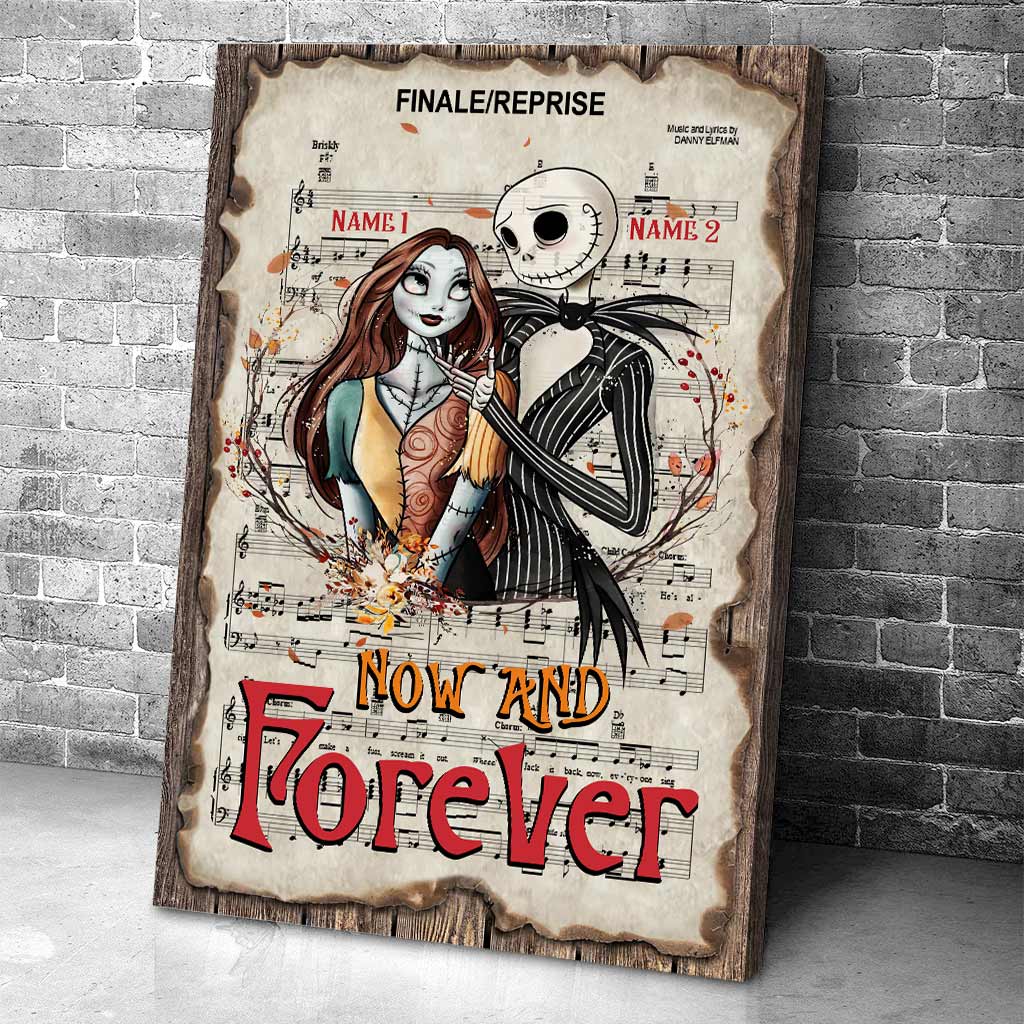 Now And Forever - Personalized Nightmare Canvas And Poster