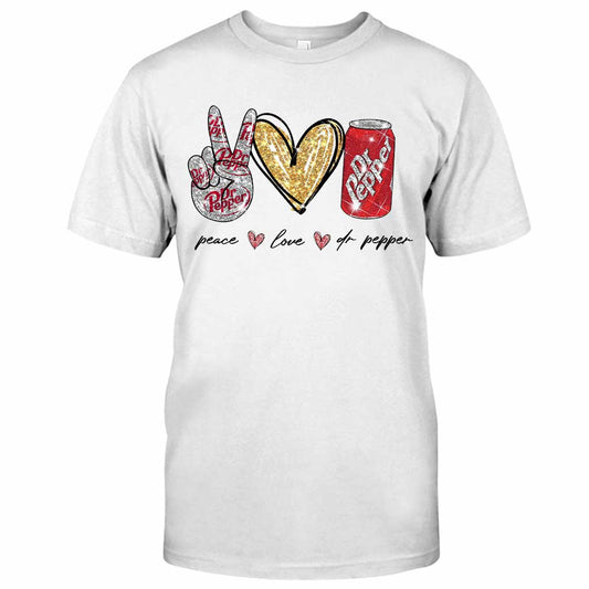 Peace Love - Texas Drink T-shirt and Hoodie 1122