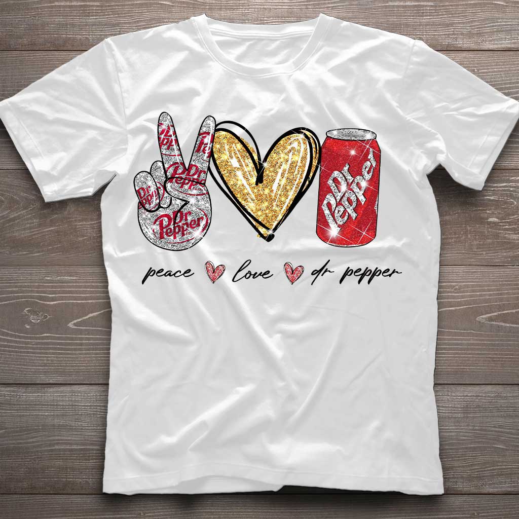 Peace Love - Texas Drink T-shirt and Hoodie 1122