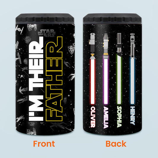 I'm Their Father - Personalized The Force Can Cooler