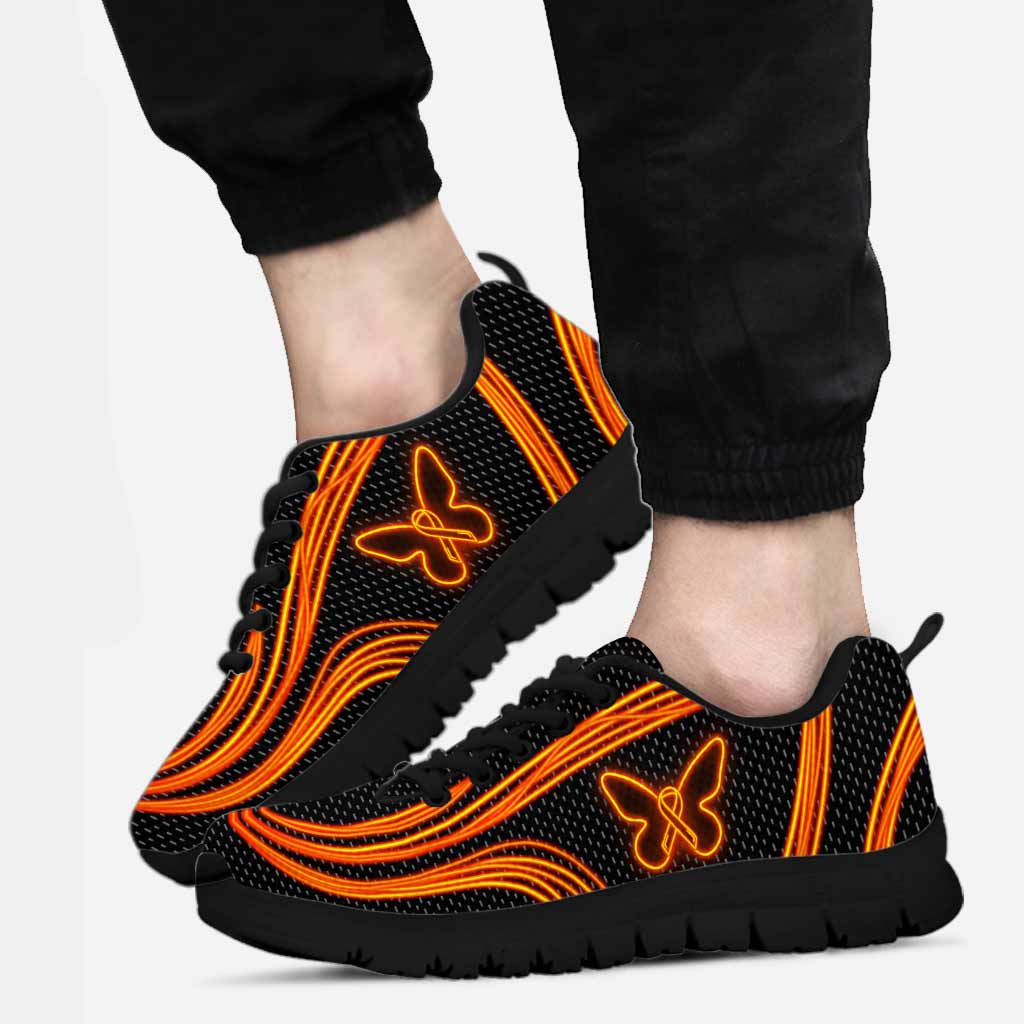 In March We Wear Orange - Multiple Sclerosis Awareness Sneakers