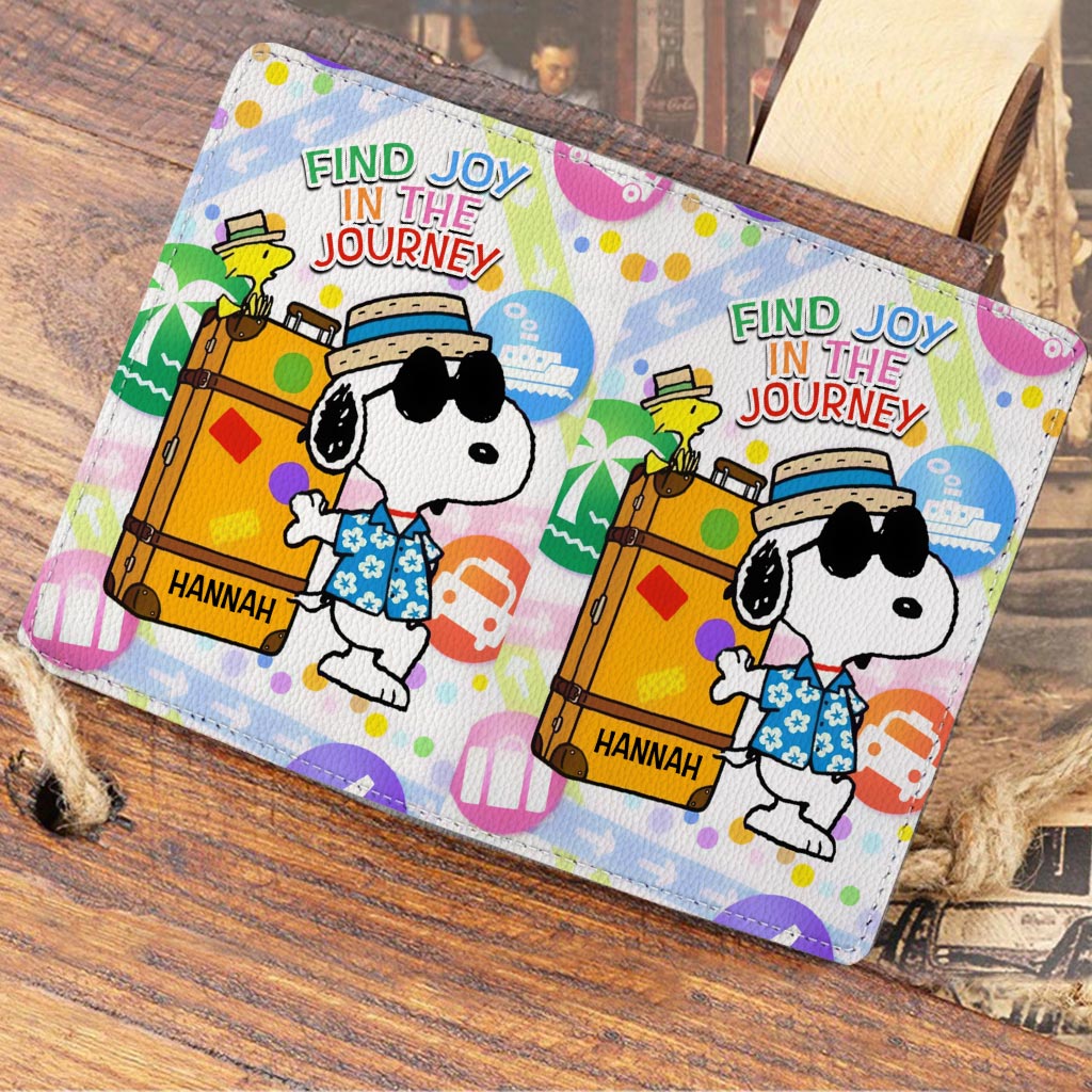 Find Joy In The Journey - Personalized Passport Holder