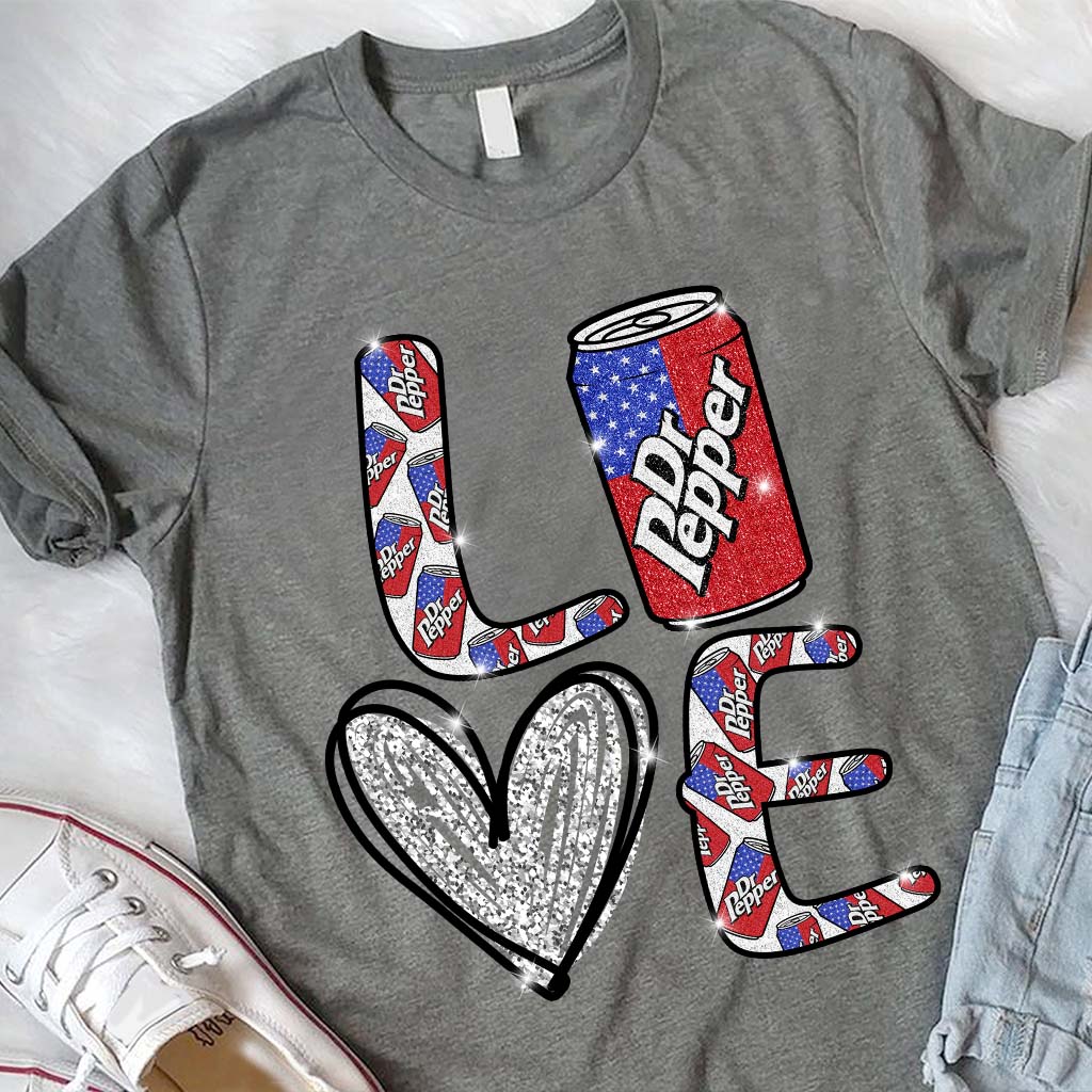 Love Summer Patriotic Texas Drink T-shirt and Hoodie