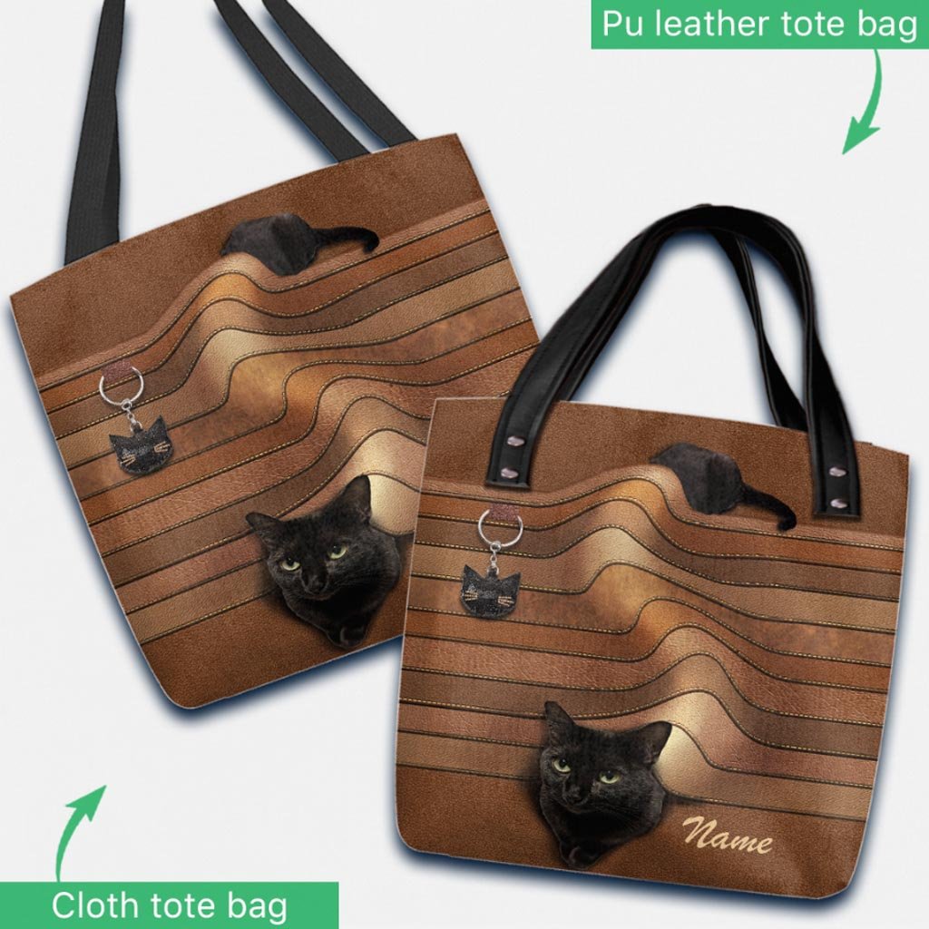 Lovely Cat Personalized  Tote Bag