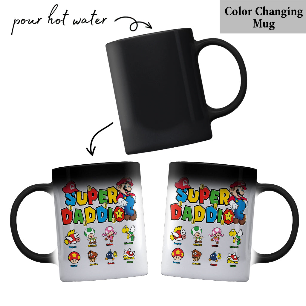 Super Daddio - Personalized Super Plumber Mug
