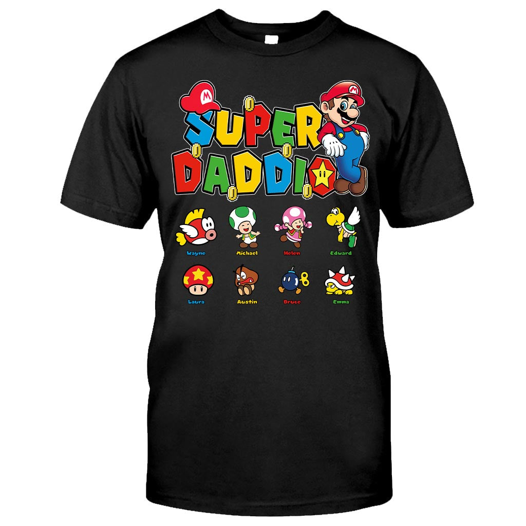 Super Daddio - Personalized Super Plumber T-shirt and Hoodie