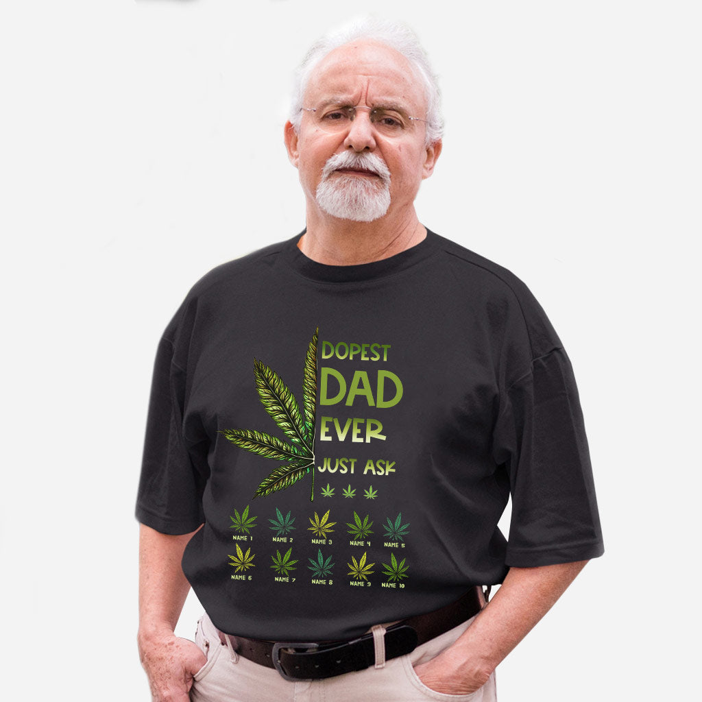 Dopest Dad Ever - Personalized Father's Day T-shirt and Hoodie