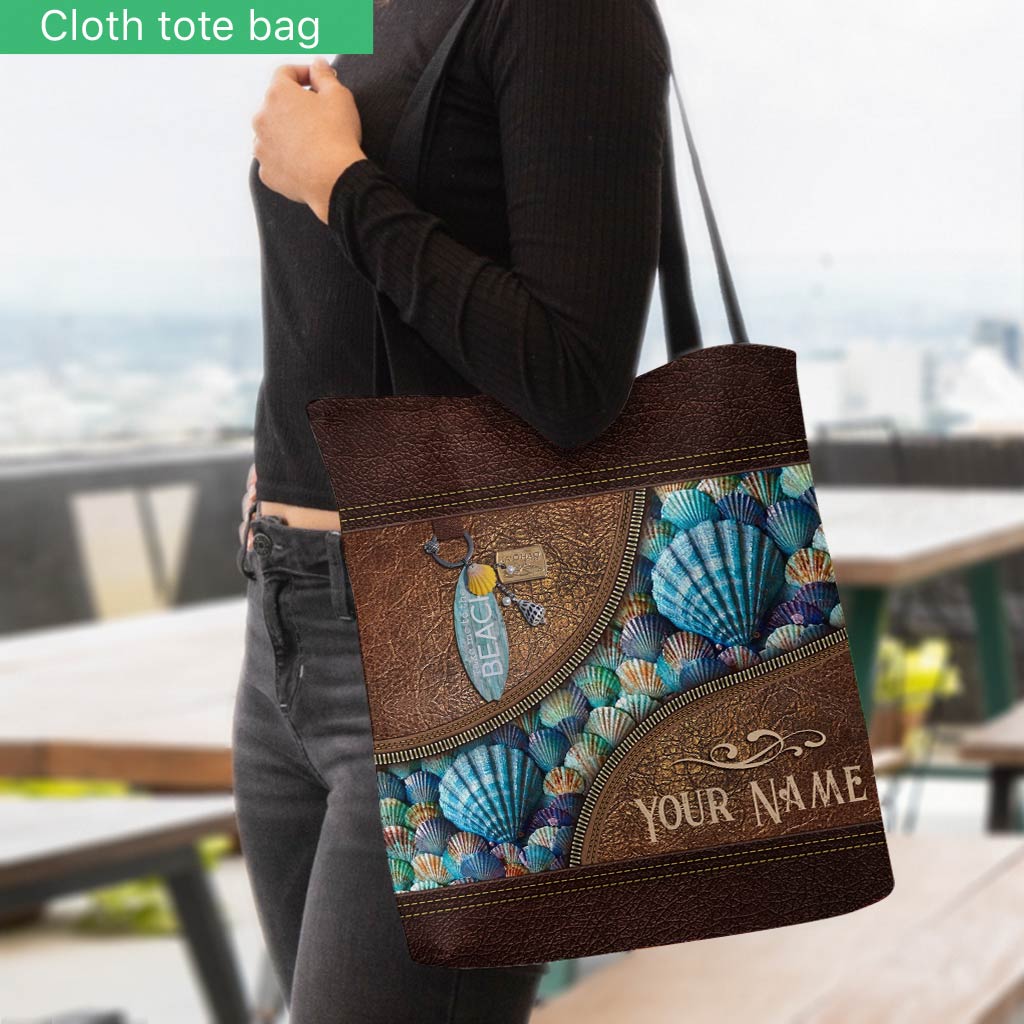 Salty Lil Beach - Sea Lover Personalized  Tote Bag