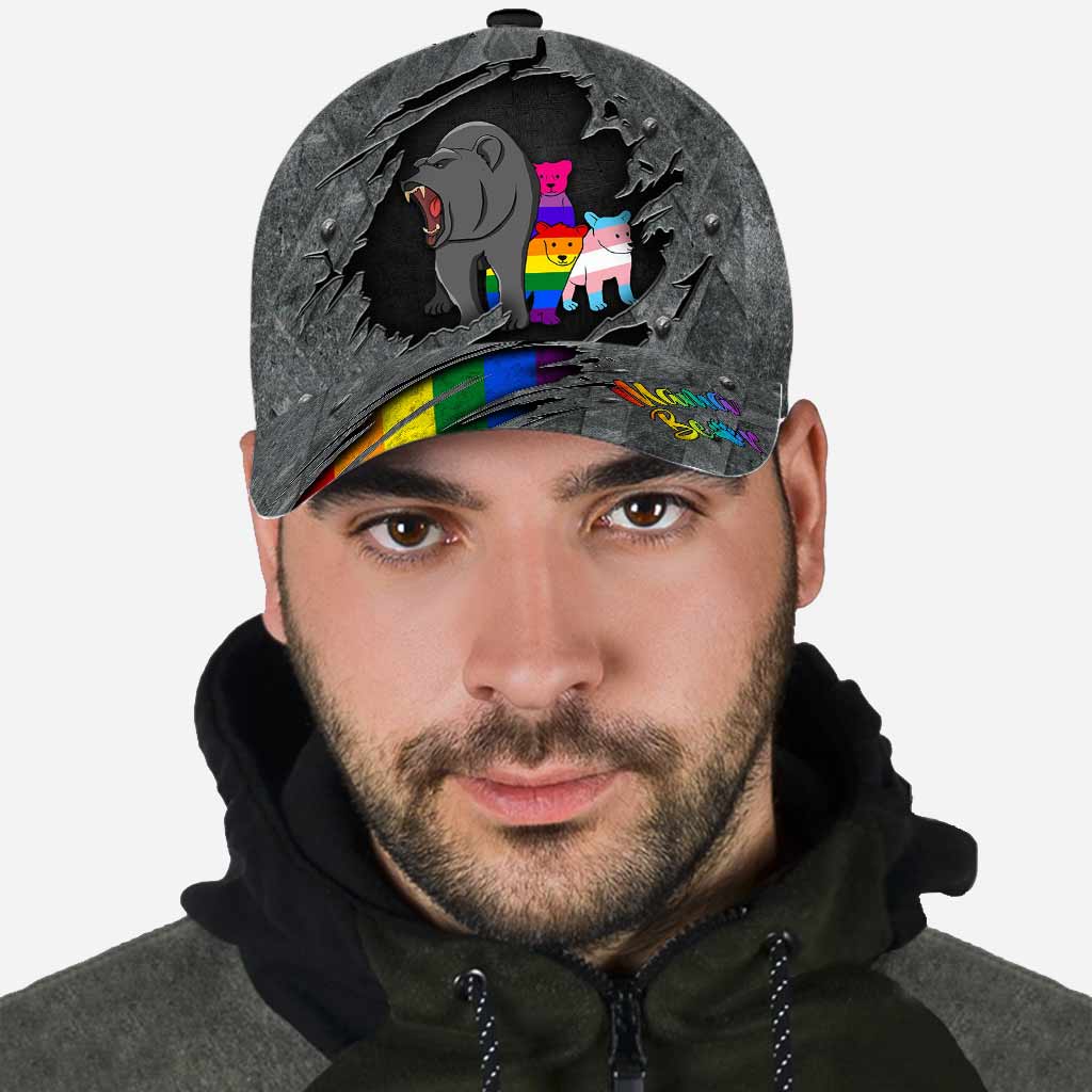 Mama Bear - LGBT Support Cap With Printed Vent Holes