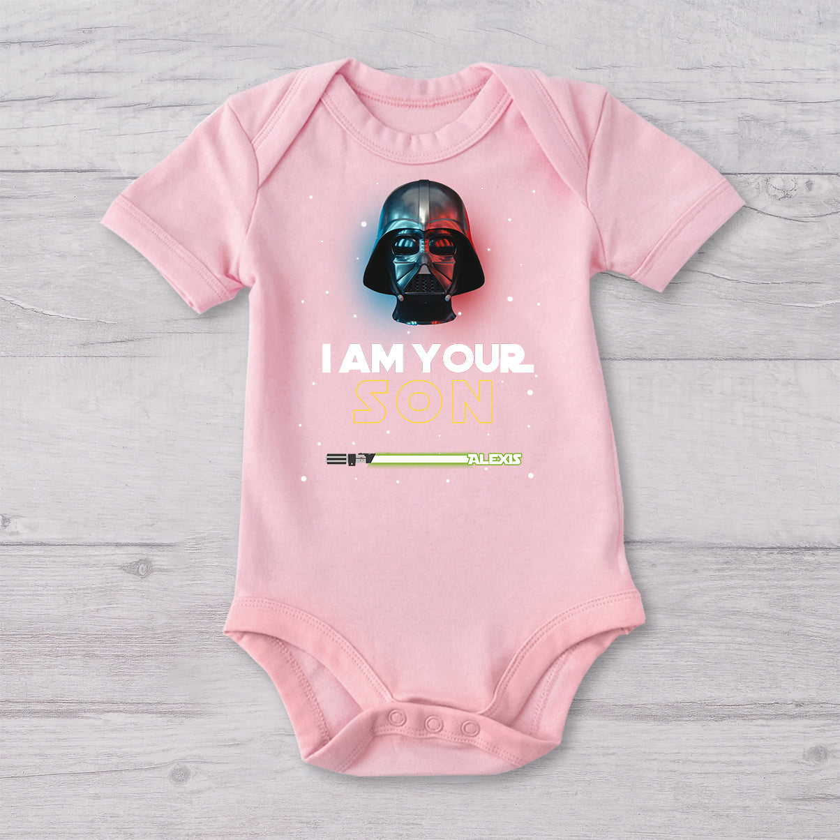 I Am Your Father - Personalized The Force T-shirt And Baby Onesie