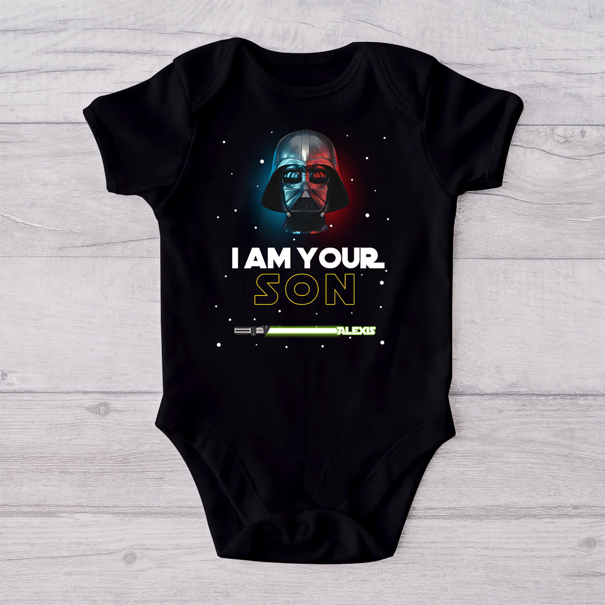 I Am Your Father - Personalized The Force T-shirt And Baby Onesie