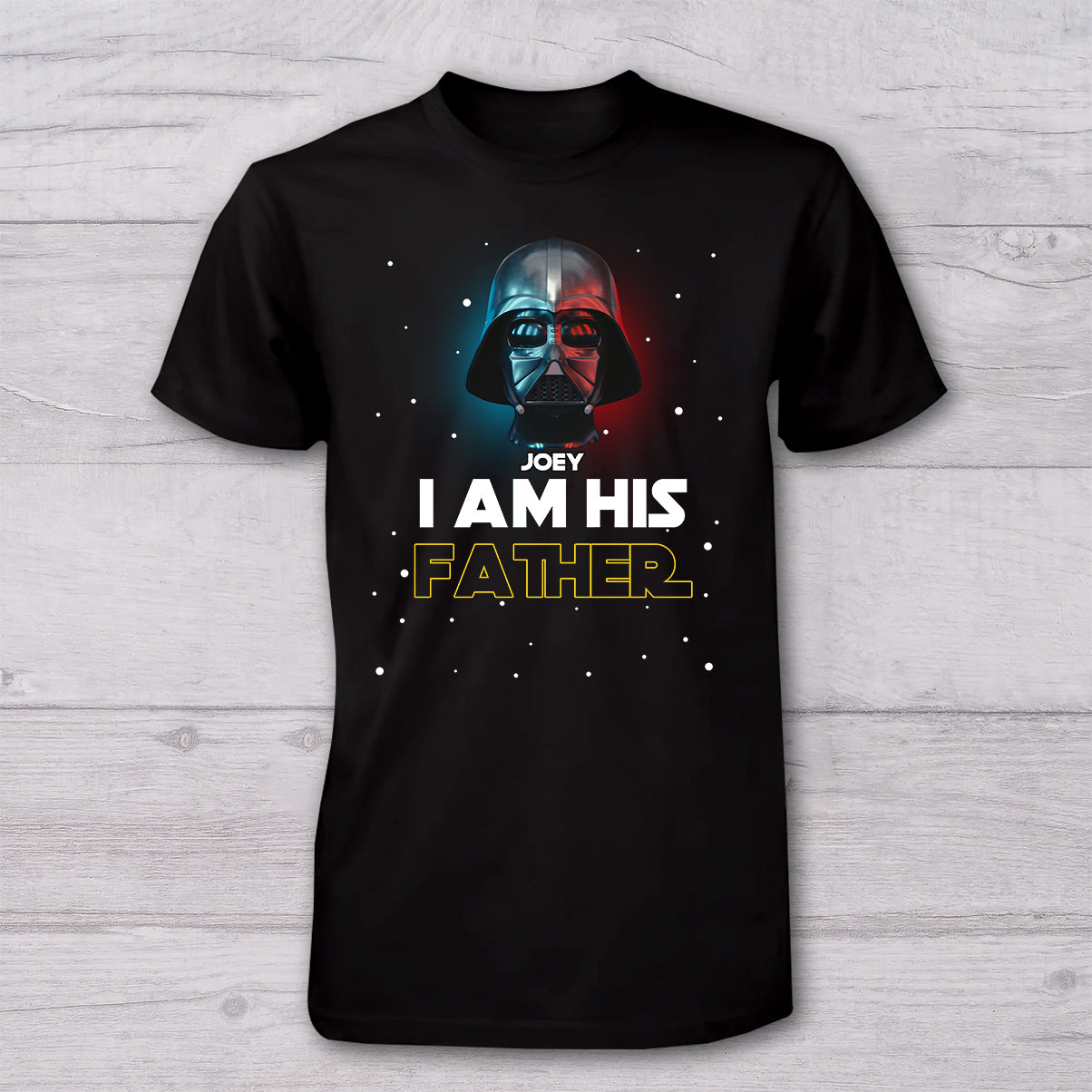 I Am Your Father - Personalized The Force T-shirt And Baby Onesie