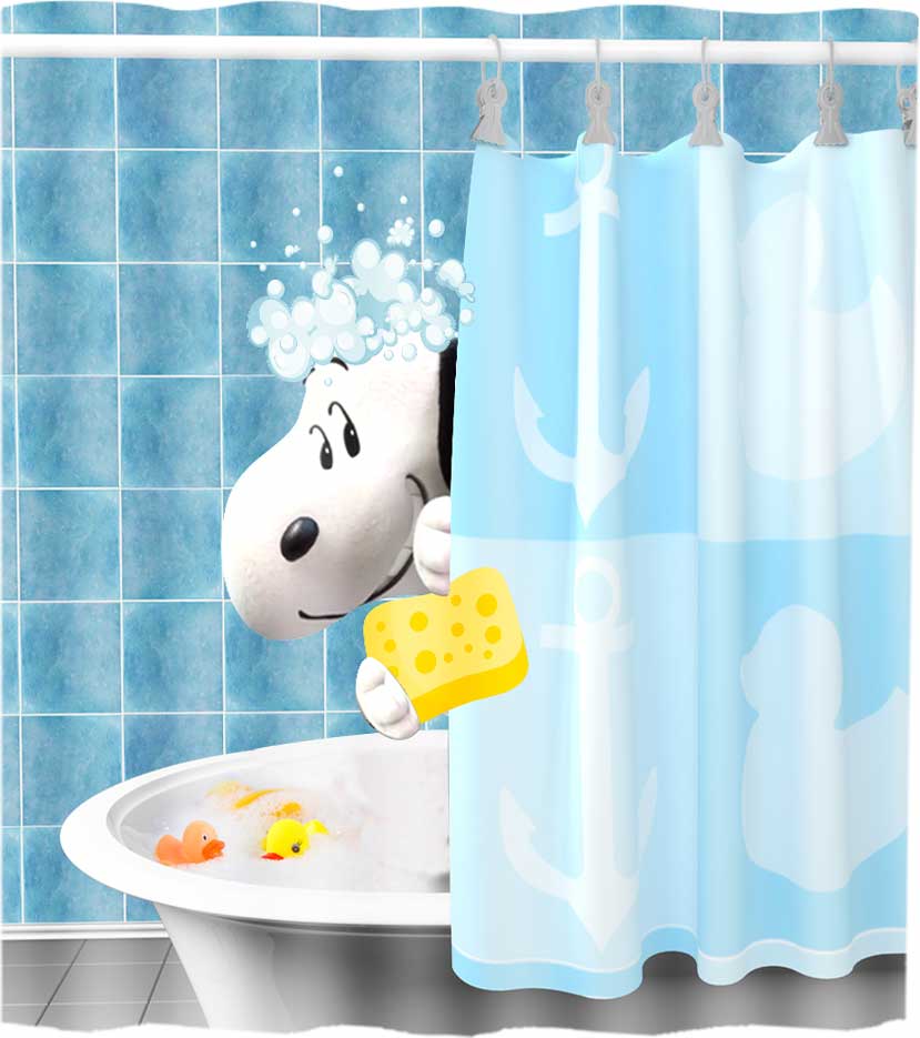 Get Naked - Shower Curtain