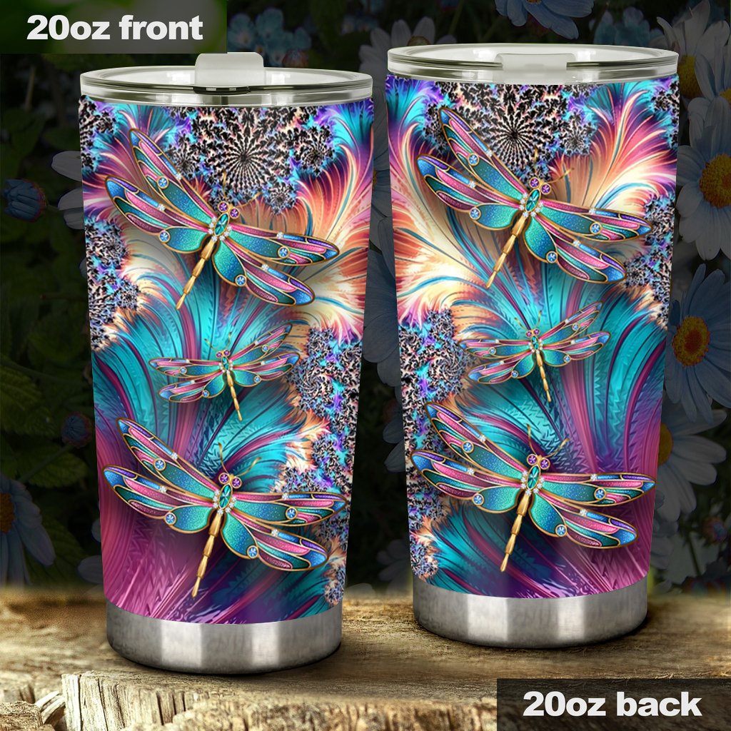 Magic Dragonflies Tumbler