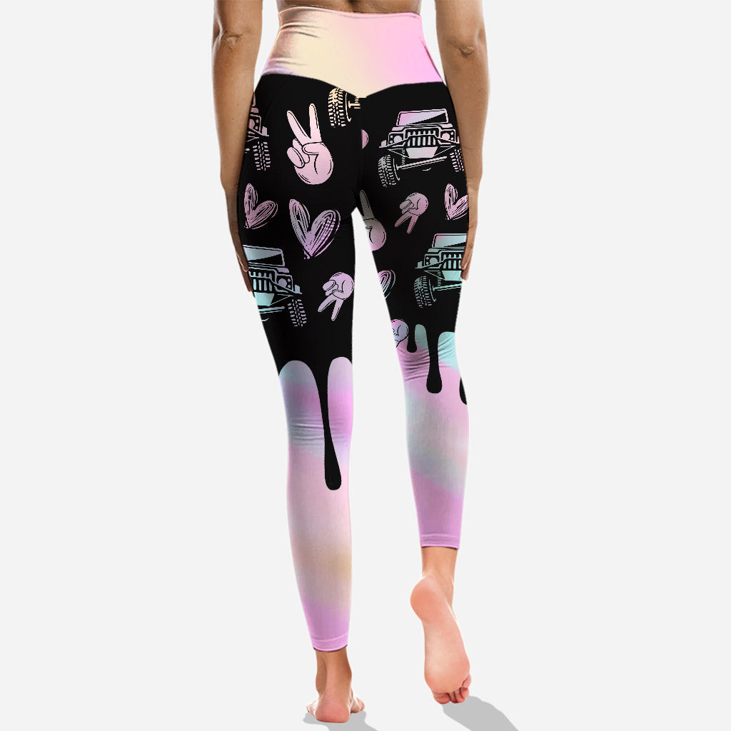 Dangerous Beauty - Personalized Car Hoodie and Leggings