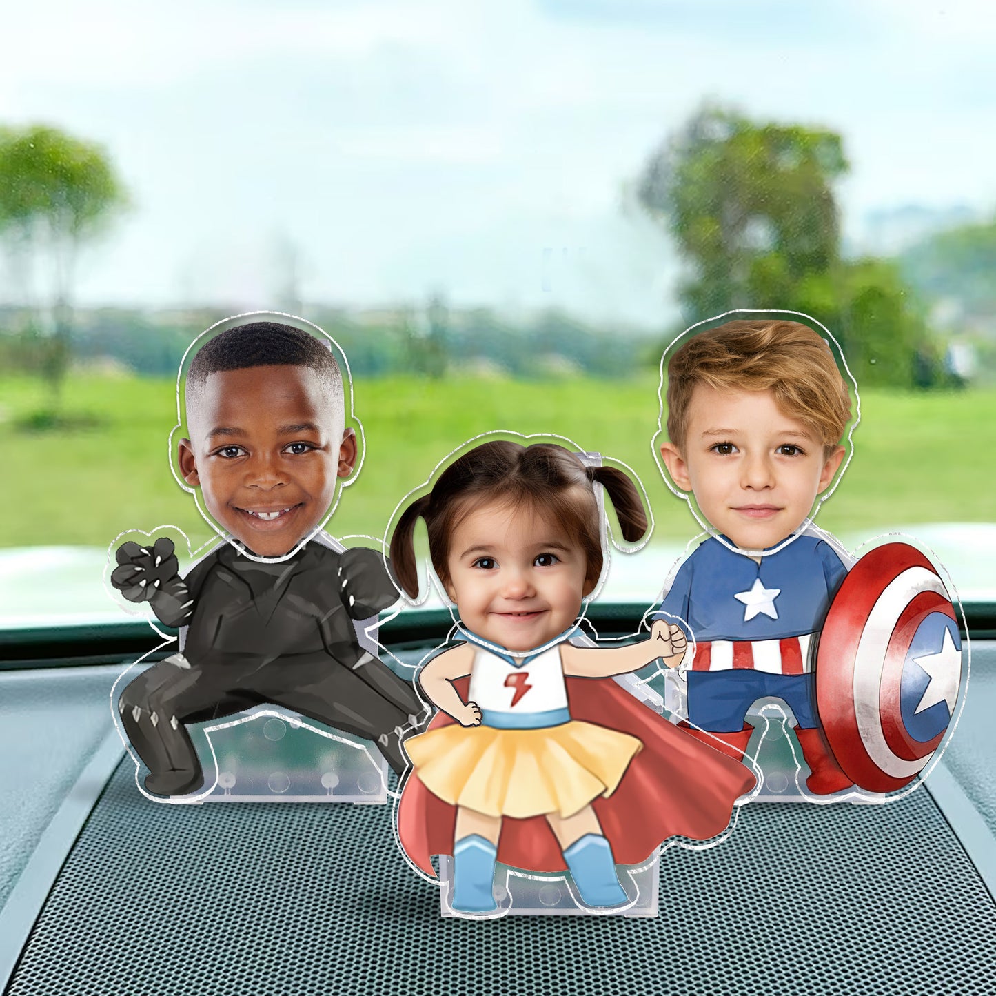 My Hero - Personalized Kid Custom Shaking Head