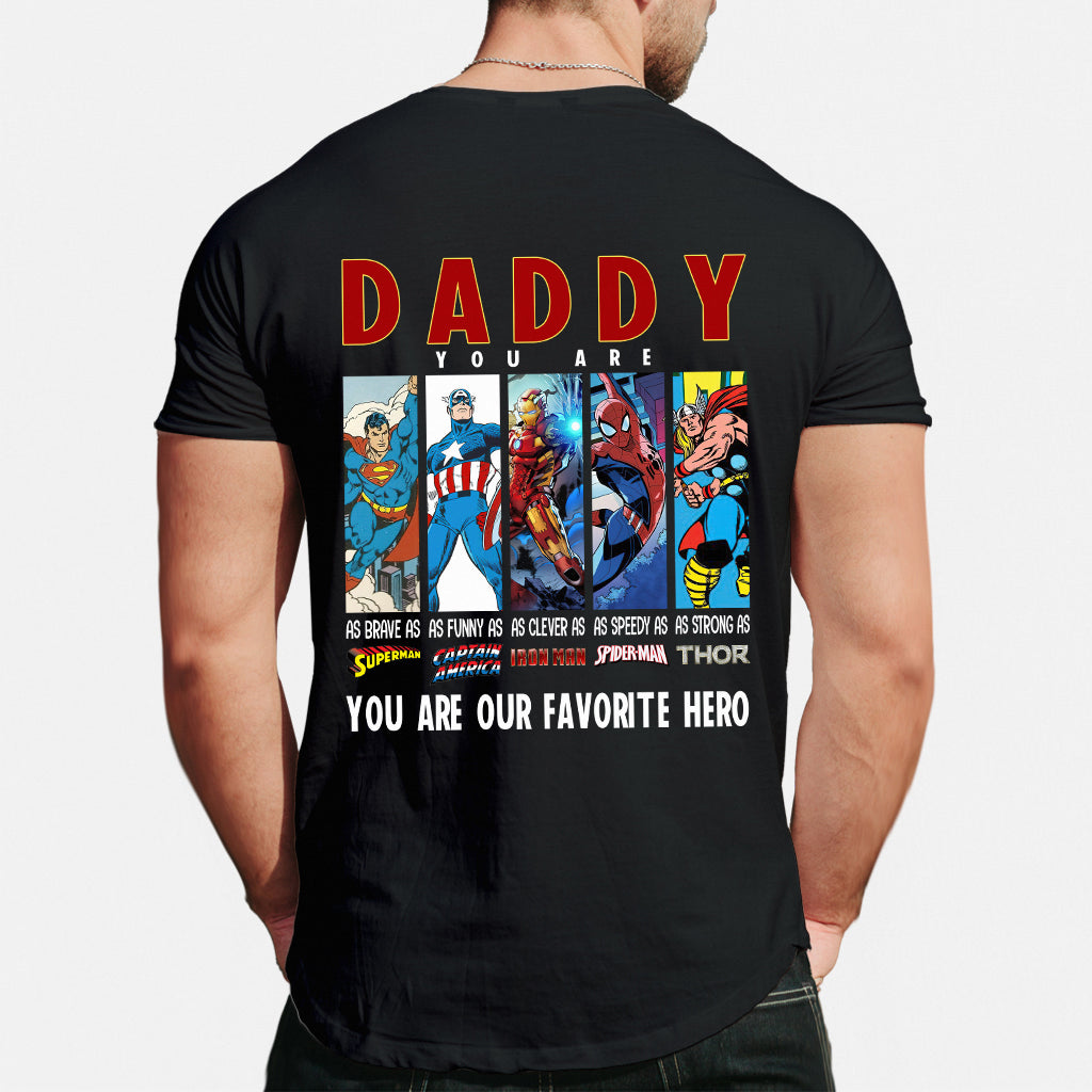 Super Daddy - Personalized Father T-shirt and Hoodie