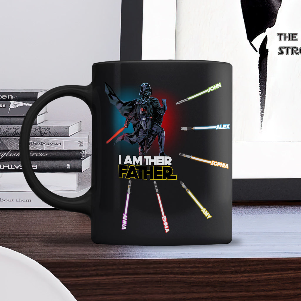 I Am Their Father - Personalized The Force Mug