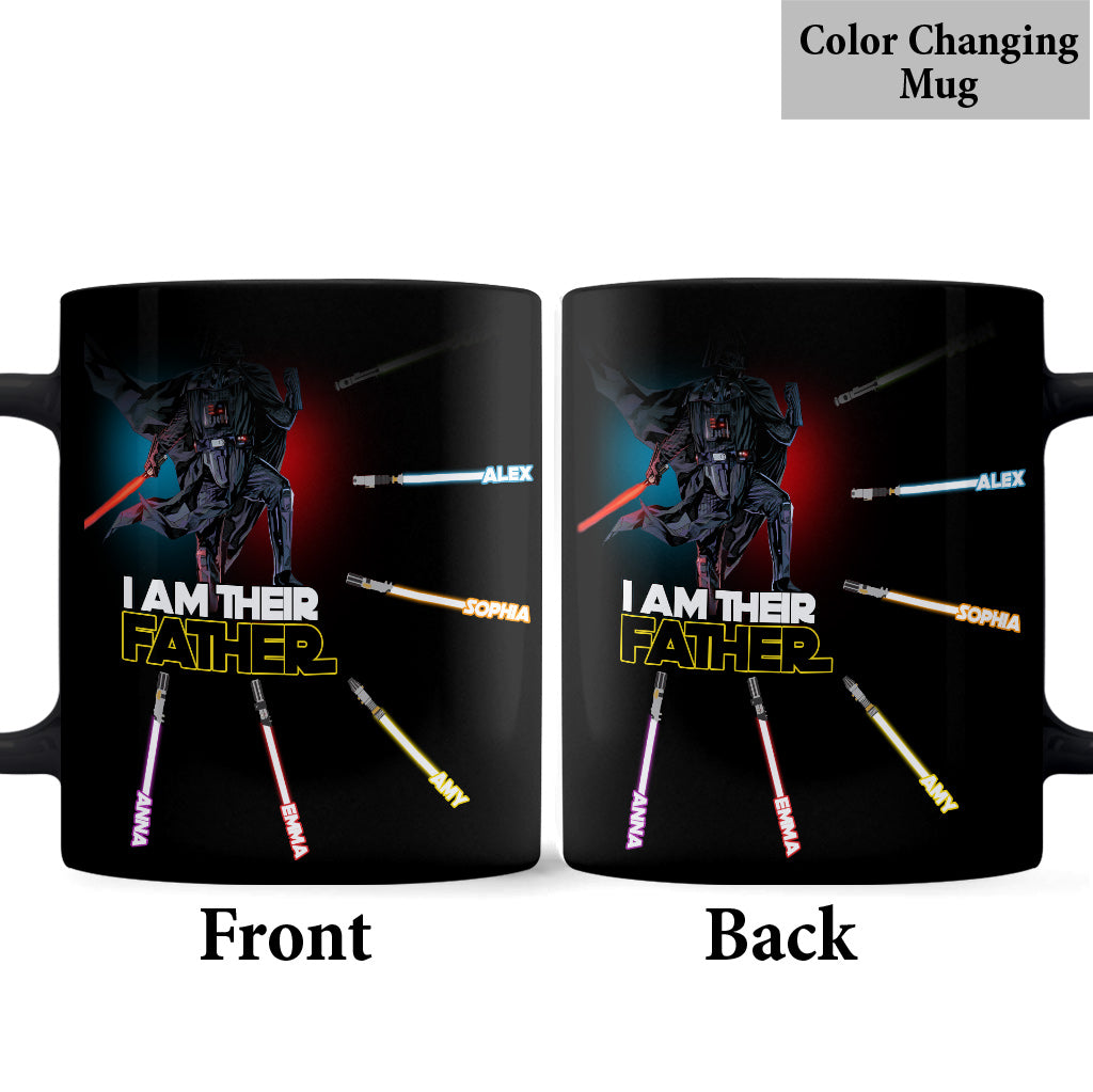 I Am Their Father - Personalized The Force Mug