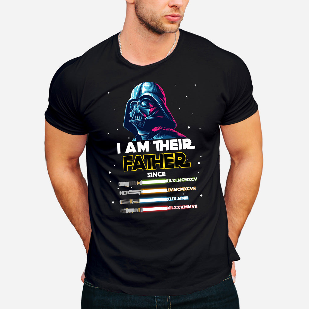 I Am Their Father - Personalized Father T-shirt and Hoodie