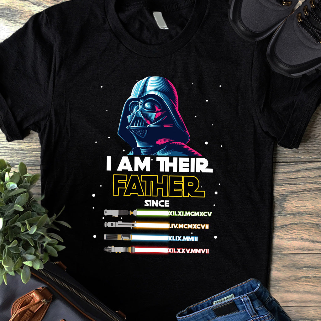 I Am Their Father - Personalized Father T-shirt and Hoodie
