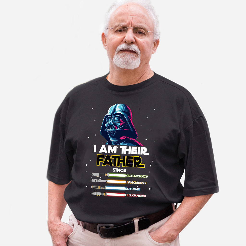 I Am Their Father - Personalized Father T-shirt and Hoodie
