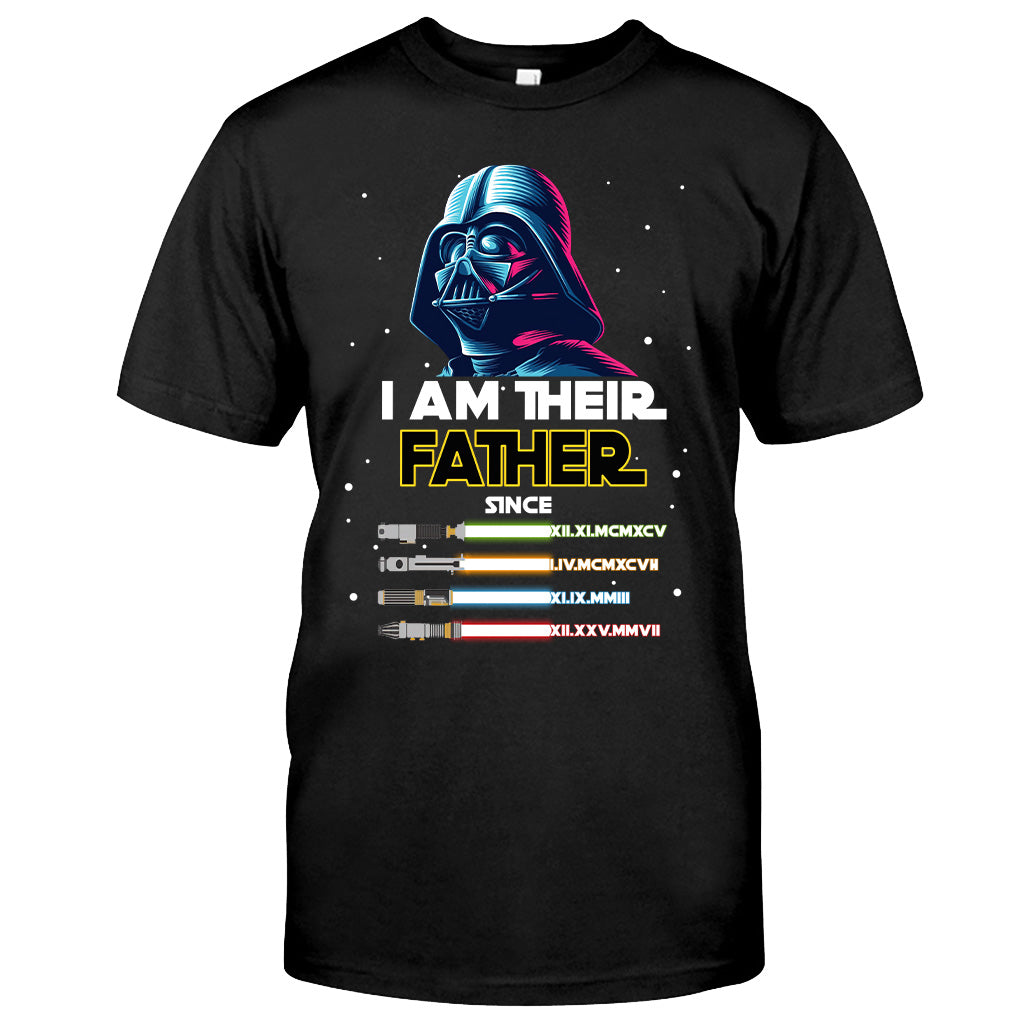I Am Their Father - Personalized Father T-shirt and Hoodie