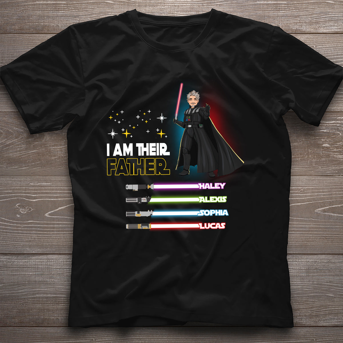 I'm Their Father - Personalized Father T-shirt and Hoodie