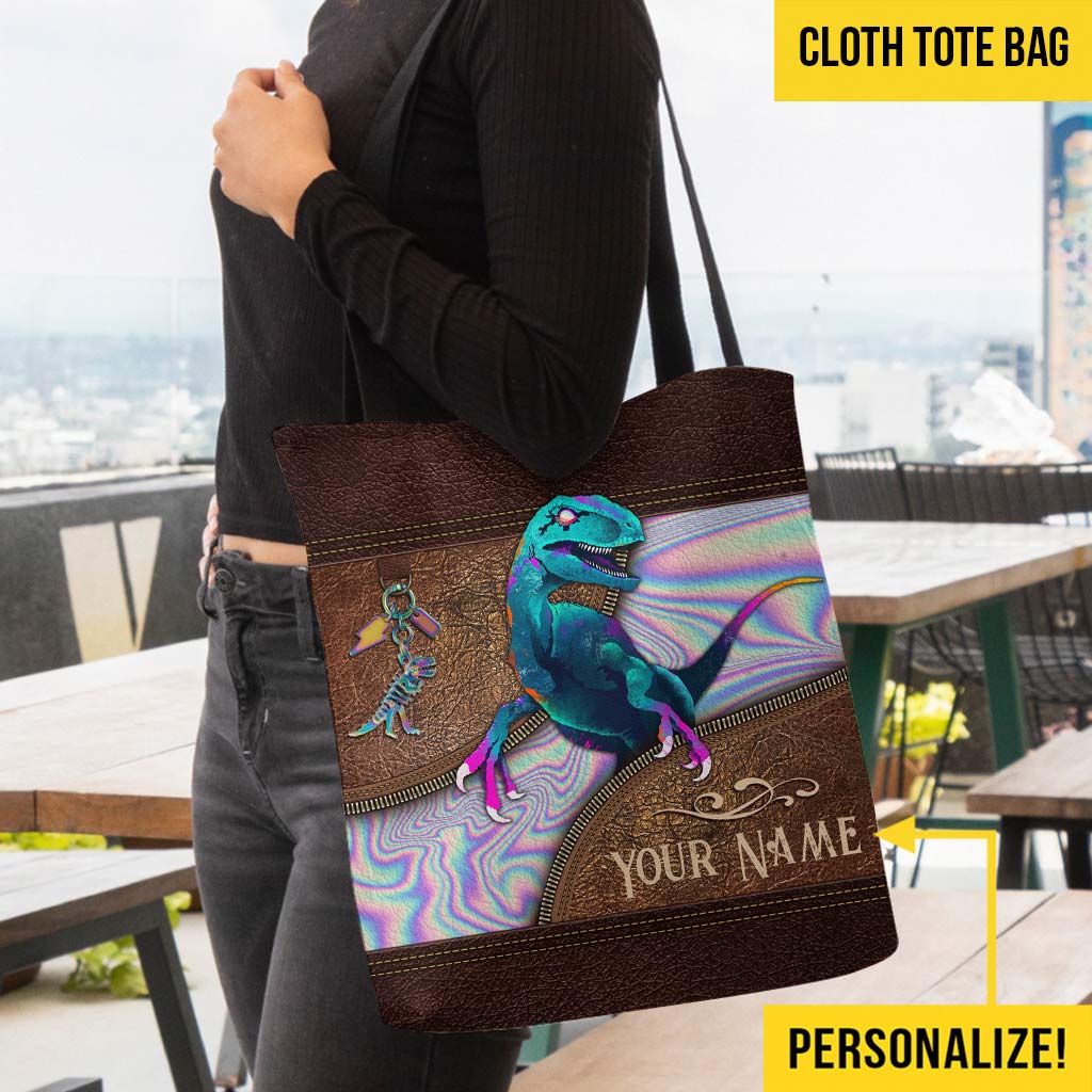 Mamasaurus - Dinosaur Personalized  Tote Bag